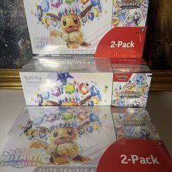 Prismatic ETB + Booster Bundle (Costco 2-Pack) | Pokémon TCG