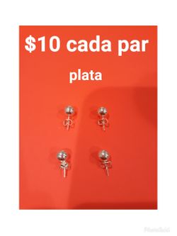 Aretes de plata/earring silver