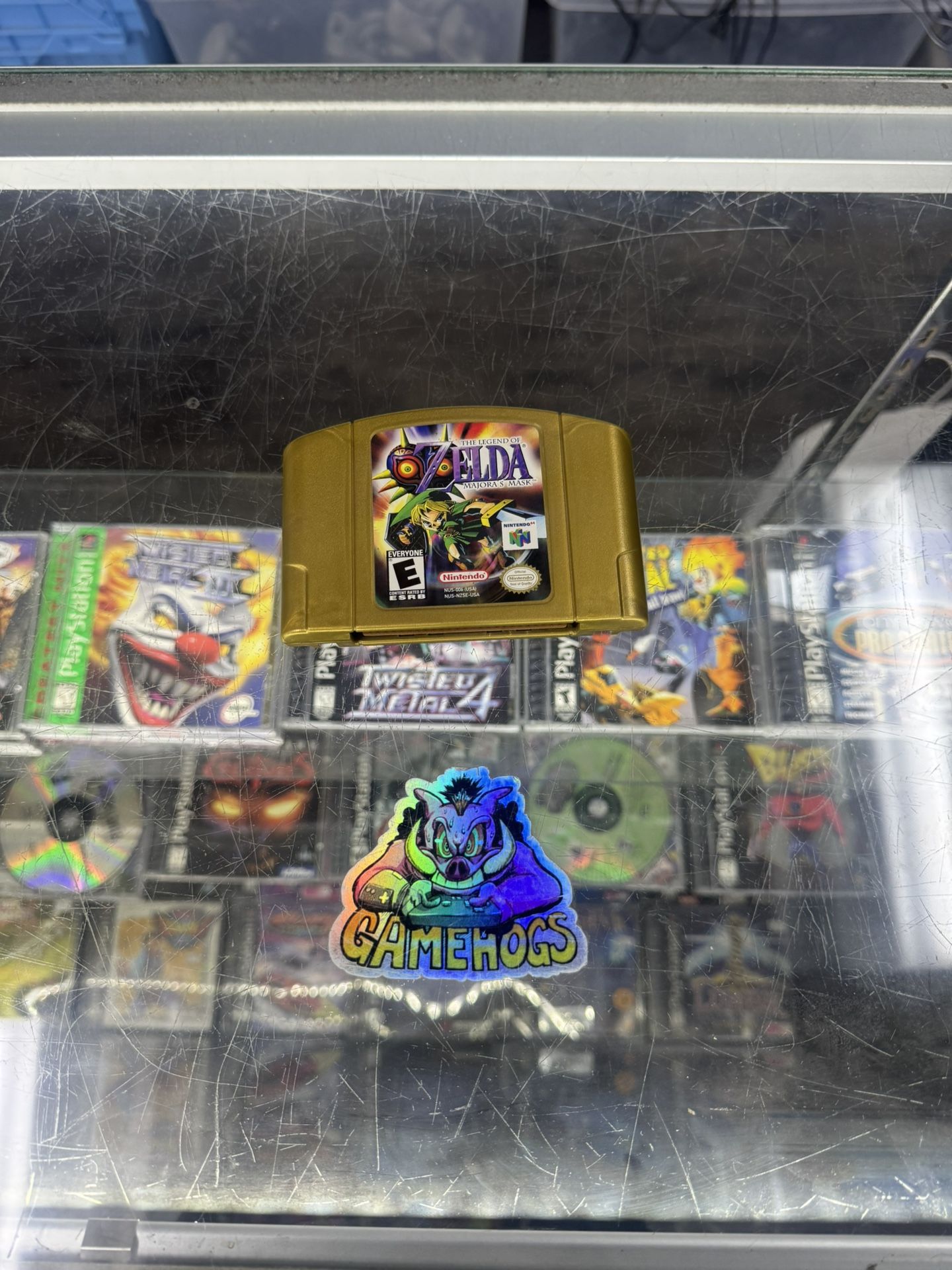 Zelda Majoras Mask N64 $95 Gamehogs 11am-7pm