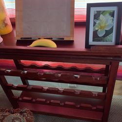 Wine holder table