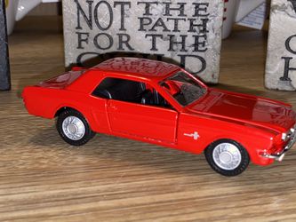 1965 Ford Mustang 1/39 Diecast Pullback By Maisto