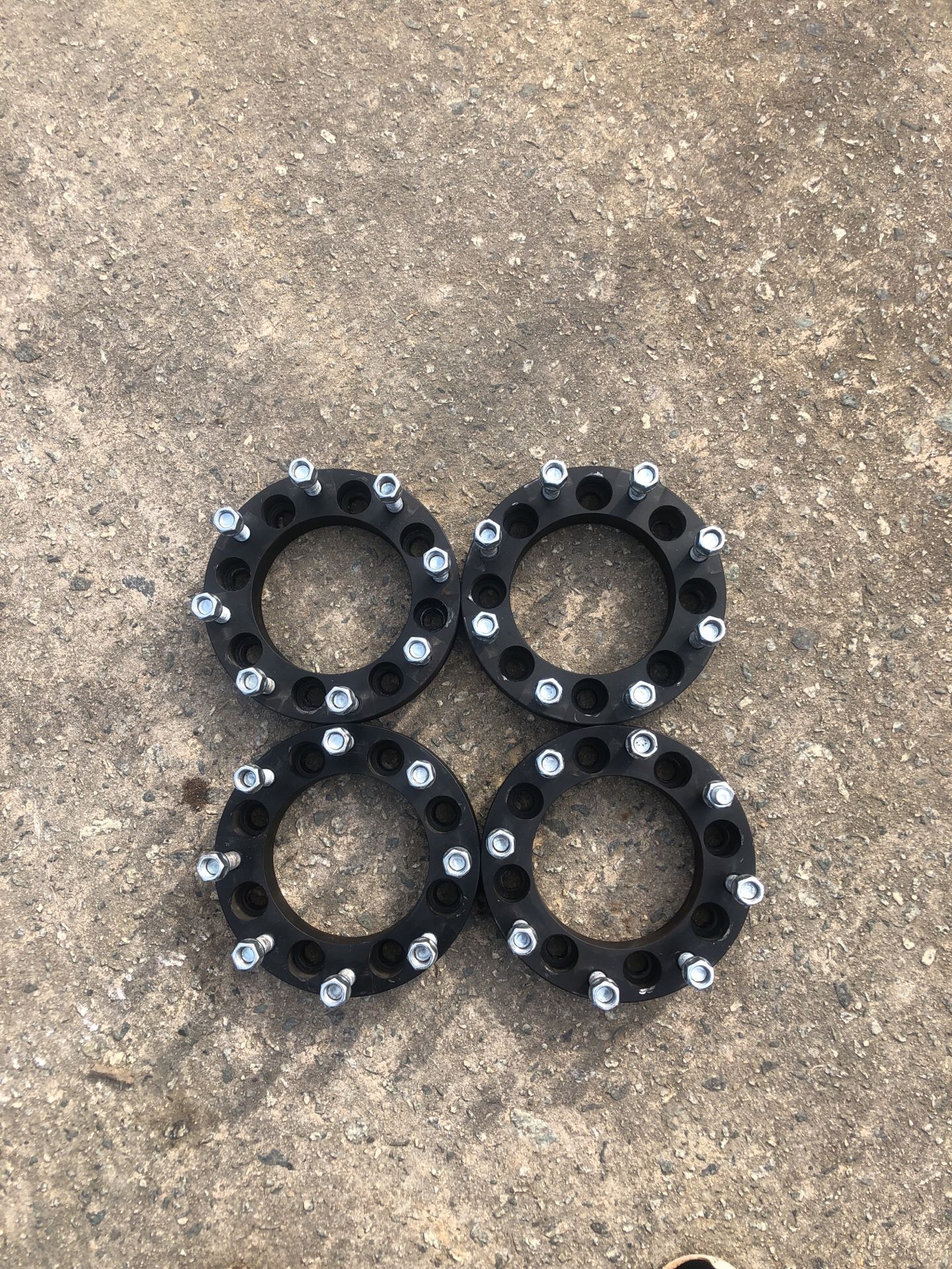 8x6.5 to 8x180 1.5 inch wheel adapter