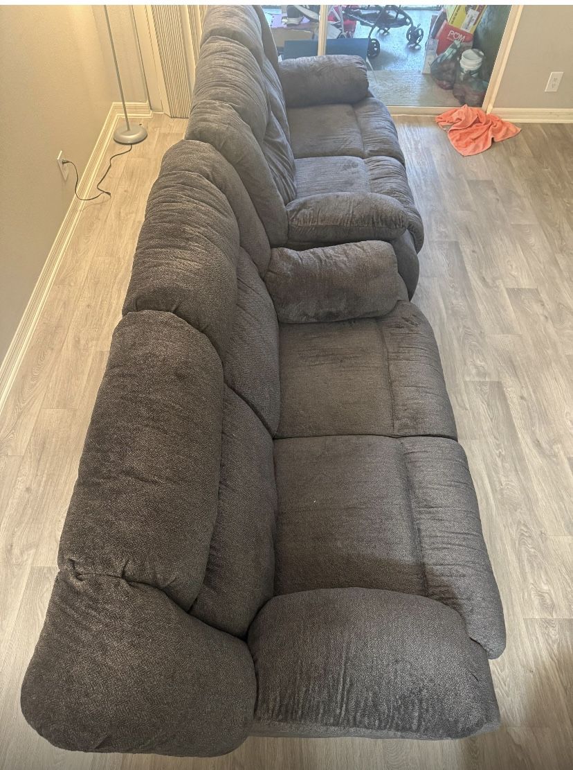 Recliner Sofa Black