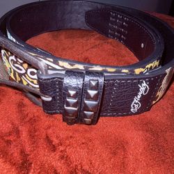 Ed Hardy Belt/Coin Purse 