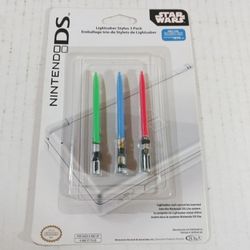 Nintendo DS Star Wars Lightsaber Stylus Pack Brand New Light Saber OEM Official