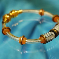 Men’s 8” Bracelet, ‘Mad-Max Inspired’ Steampunk
