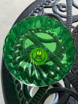 Excellent Condition Green Hamster Wheel