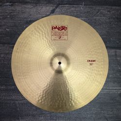Paiste 2002 !! 20 Crash Drum Cymbal !! Like New !!! $320 Or Best Offer  !!