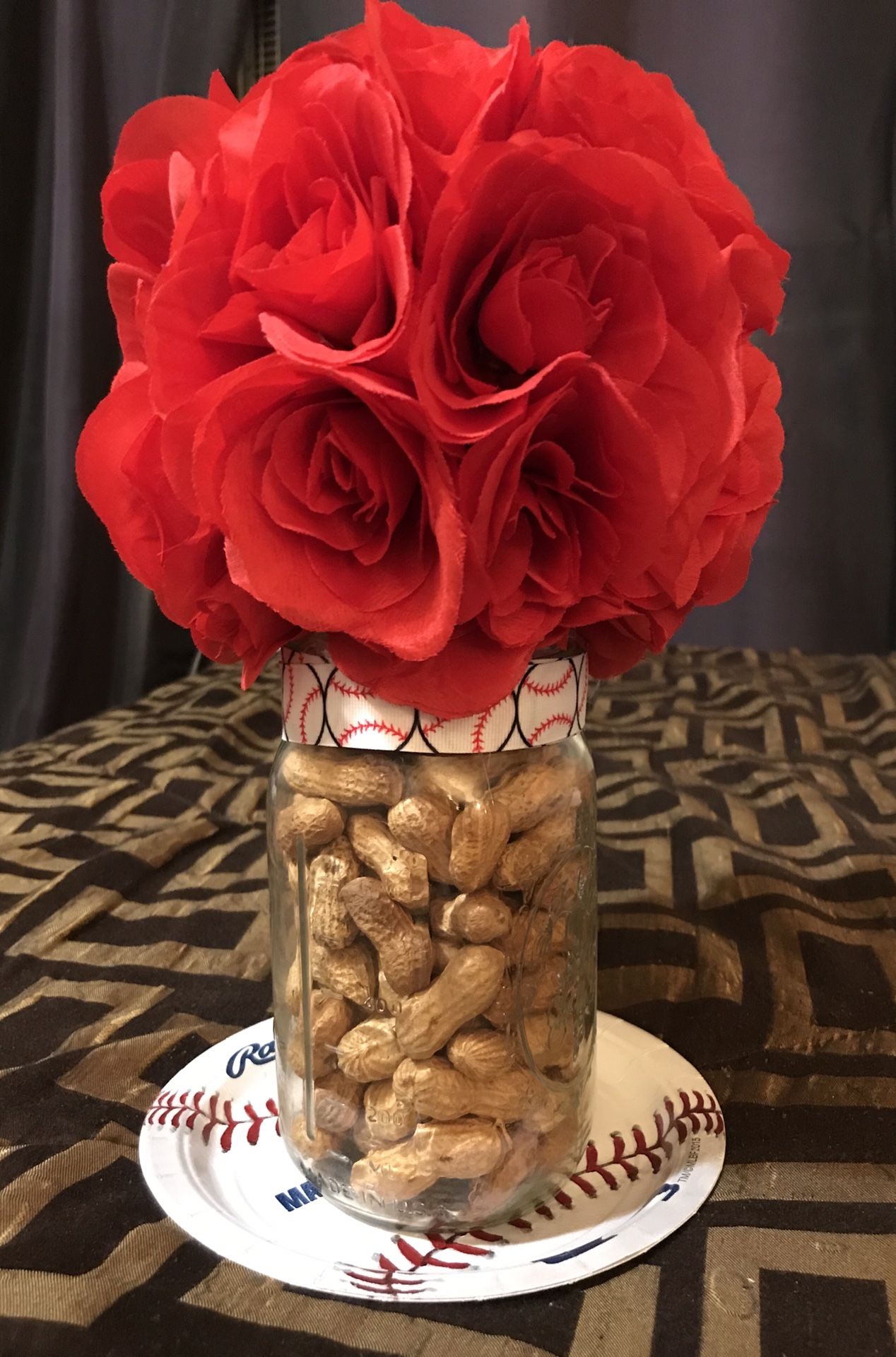 Baseball party decorations & Centerpiece