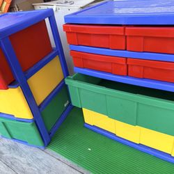 Drawers Set/ Storage Set For Boys Room 