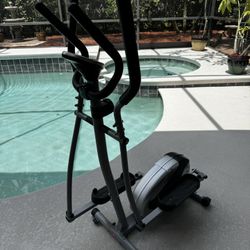 Sunny Health & Fitness Indoor Magnetic Cardio Elliptical, Essentials Series w Smart Bluetooth & FREE SunnyFit® App - SF-E322002