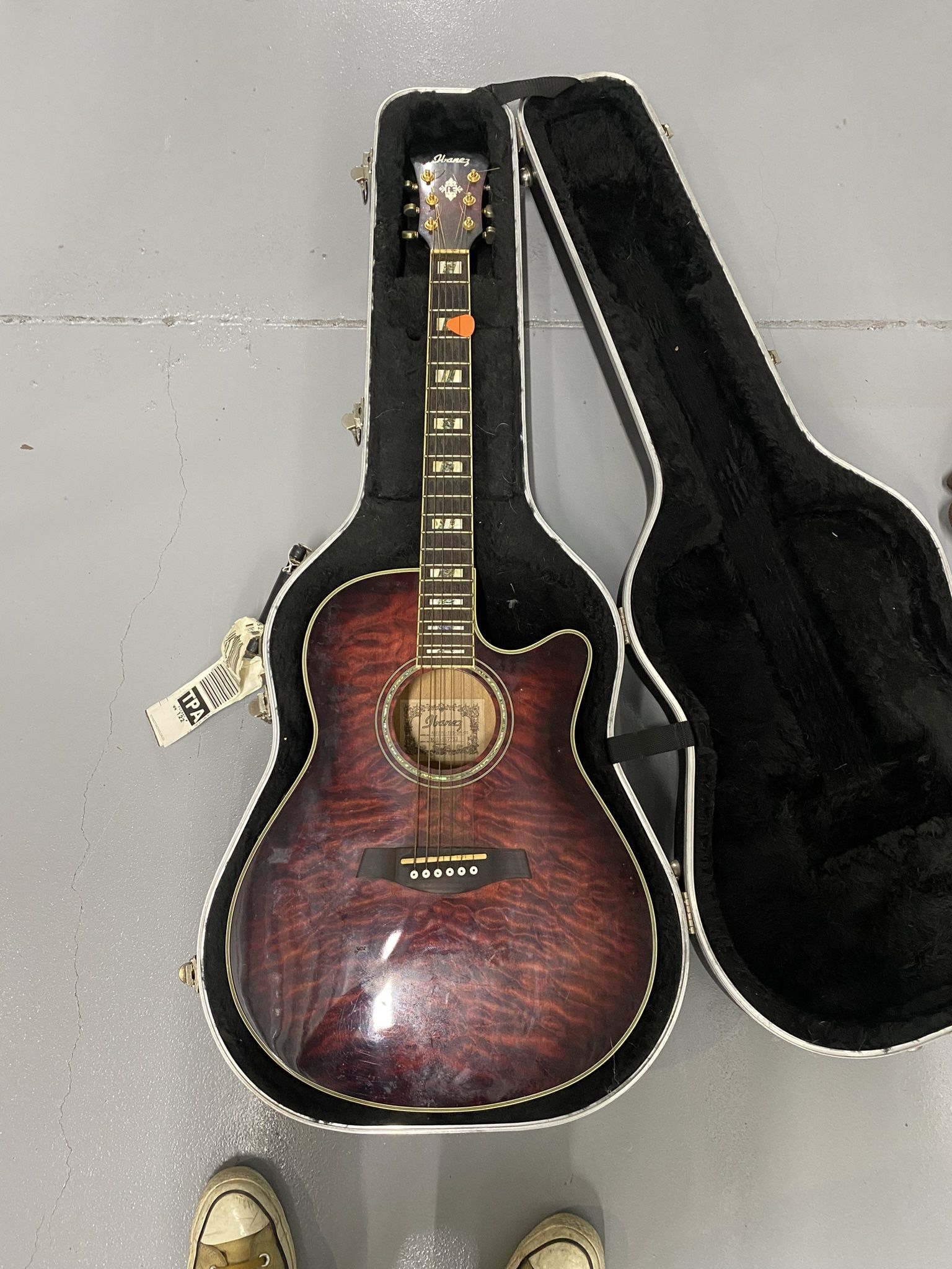 Ibanez AEF37-TCS-OP-01 Acoustic Electric Guitar