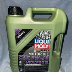 Liqui Moly Molygen Motor Oil 5W40 Full Synthetic 5L