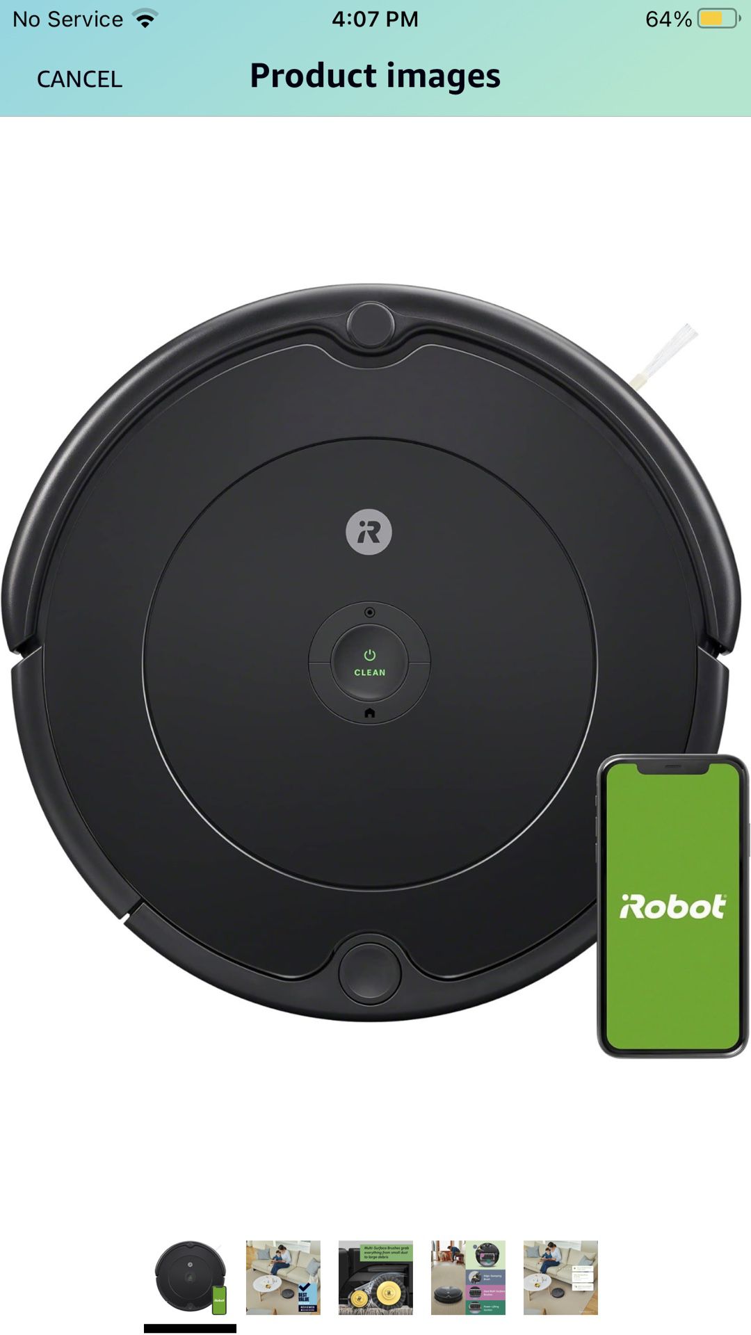 iRobot Roomba 692 Robot Vacuum - Wi-Fi Connectivity, Personalized Cleaning Recommendations, Works with Alexa, Good for Pet Hair, Carpets, Hard Floors,