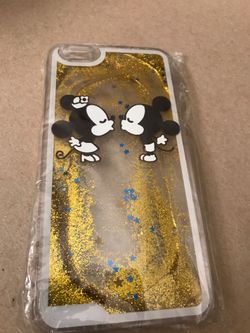 Casé iPhone 6splus Glitter liquid brand new 3
