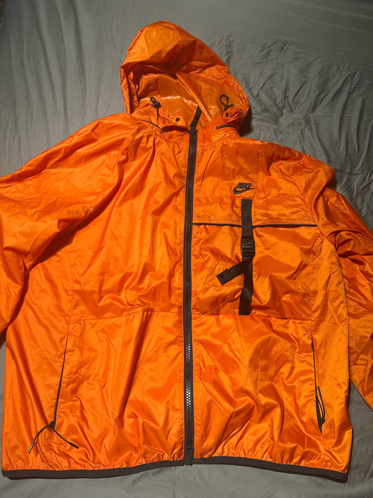 Orange Nike Windbreaker