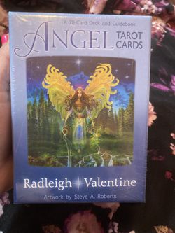 Rare Angel Tarot Cards By RADLEIGH VALENTINE 