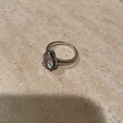 Pear Shape Teardrop Pandora Ring