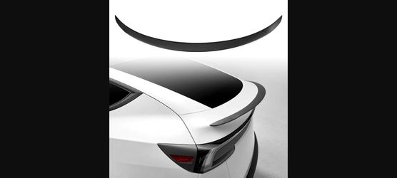 Real Carbon Fiber Rear Spoiler for Tesla Model Y Juniper 2025-2026 - AGETIN, Matte