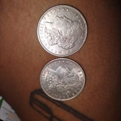 1921 Dollars  Miss Print On Eagle Wing