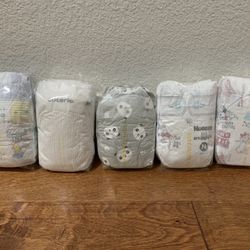 Size Newborn Diaper Sampler Packs!