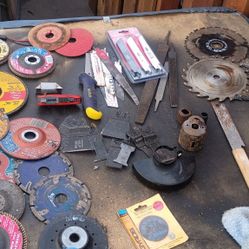 A Few Cutting /Grinding/Stuff $35