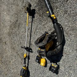 DEWALT Leaf Blower Backpack And Weed Wacker