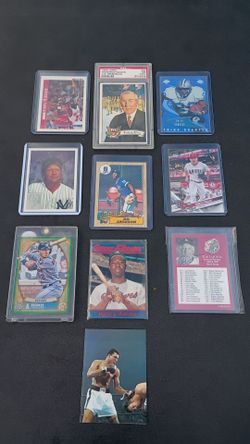 Mixed Sports Trading Cards Lot of 10