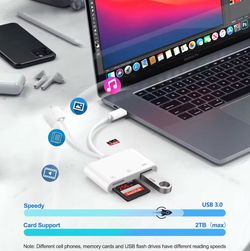 3 in 1 USB Adapter