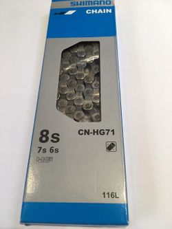 New Shimano HG71 7/8spd Bike Chain Discounted