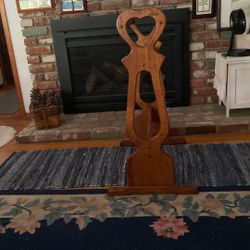 vintage quilt rack