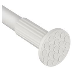 Tension Curtain Rod 51-168In(4-14Ft),No Drill Curtain Rods for Window Outdoor Patio,Adjustable Shower Curtain Rod for Bathroom Renter Friendly,