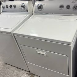 Topload Washer Electric Dryer