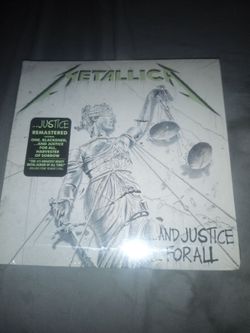 Metallica ...And Justice For All Remastered CD Vinyl
