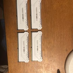 2 Sets 16gb (2x8) DDR4 Ram With RGB