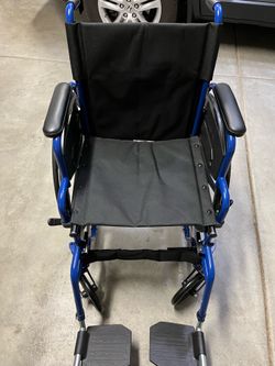 Drive medical Blue wheelchair