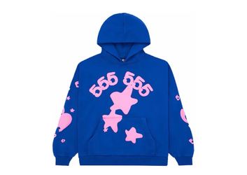 Sp5der Beluga Hoodie Blue