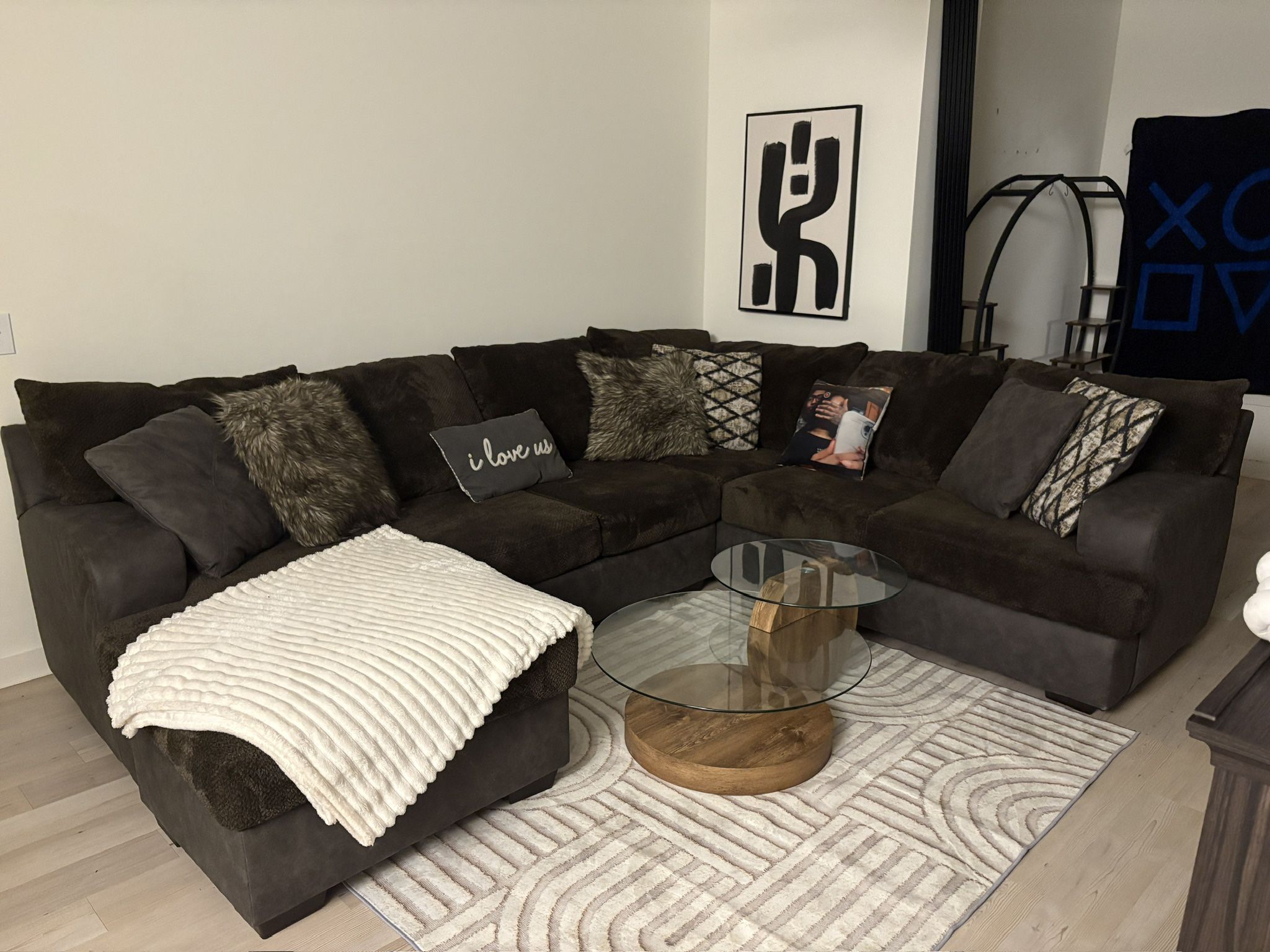 Glass Coffee Table/Couch