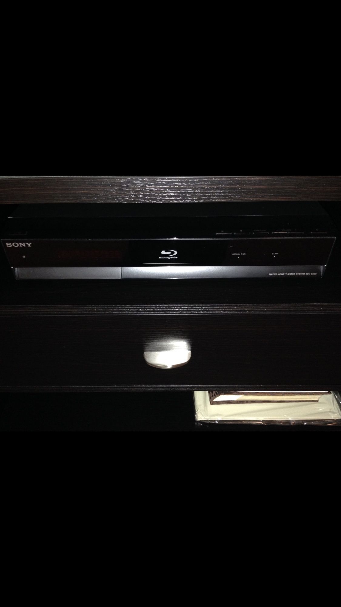 Sony 5.1 surround sound system with rear wireless system & 4 speaker stands