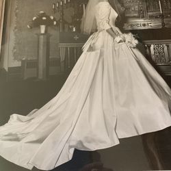 1959 Vintage Wedding Gown