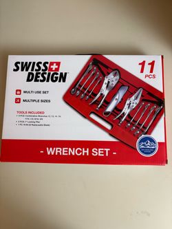 11 Pieces Swiss+Design Wrench Set