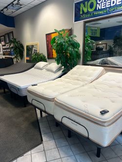 🔥saatva HD split king adjustable set $1700