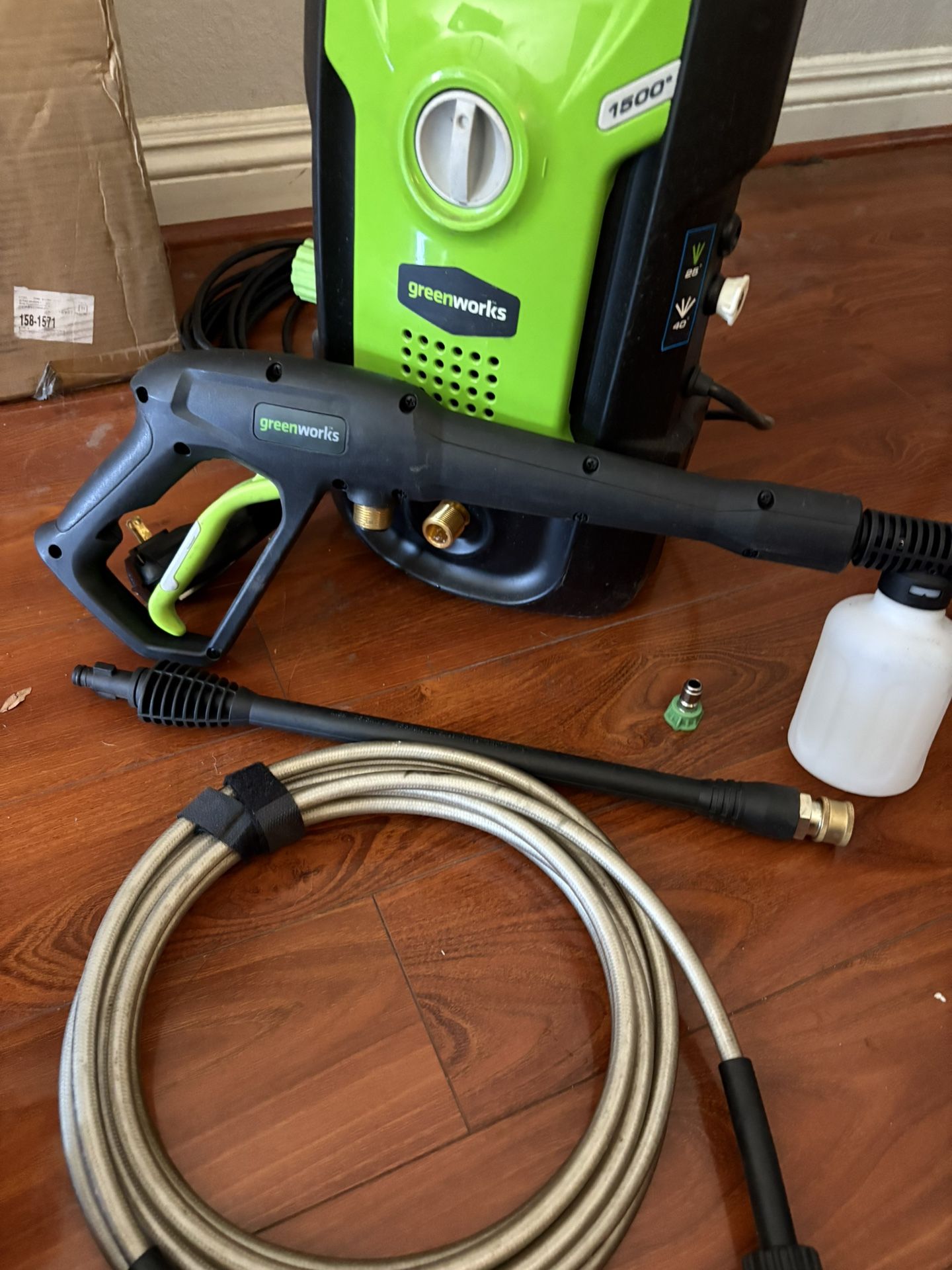 Pressure Washer With Soap Dispenser
