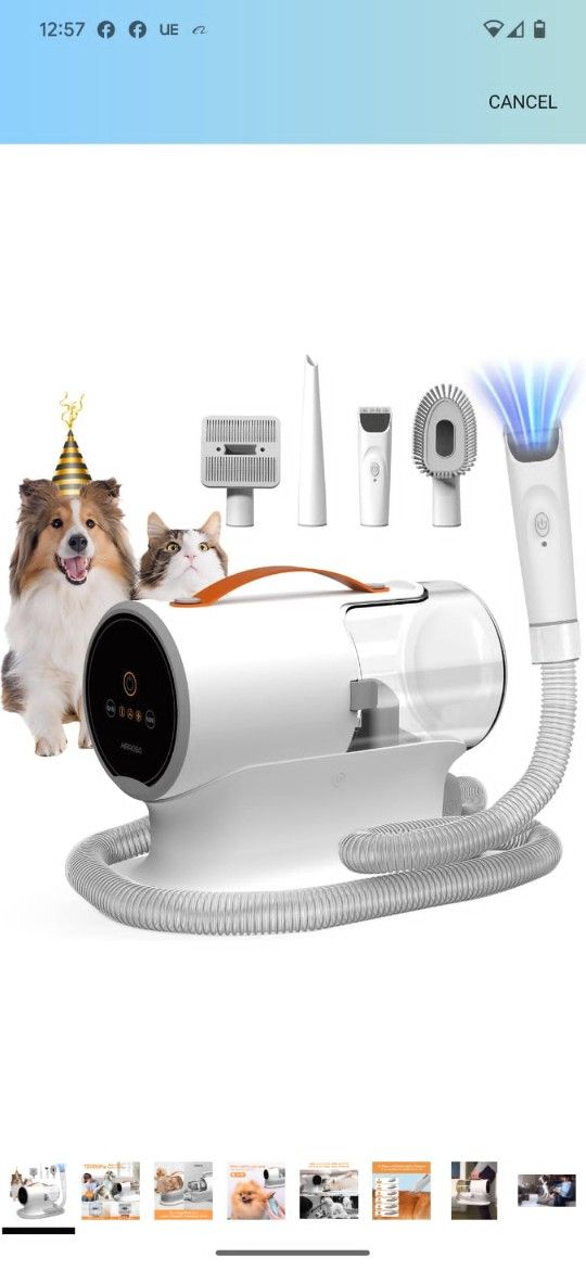 Pet Grooming Vacuum