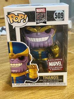 THANOS (EXCLUSIVE MARVEL COLLECTORS CORPS LIMTED  EDITION) FUNKO POP