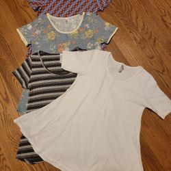 4 LuLaRoe Tops Small 