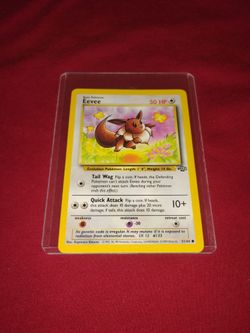1999 Pokemon - Eevee Game Card 51/64 - in very good condition