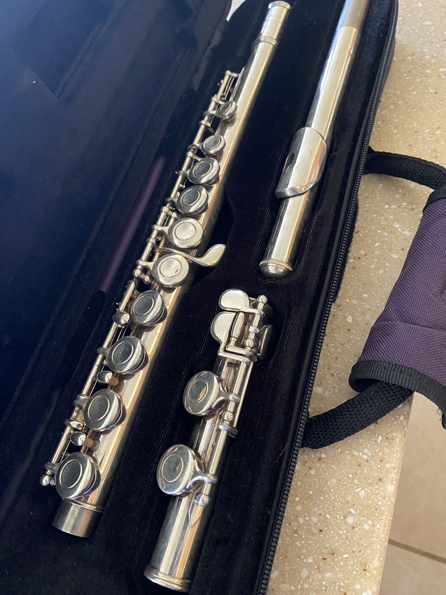 YAMAHA FLUTE 225S2 Good Playing Condition Marching Band 