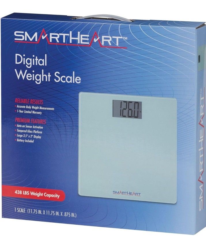 Veridian Smartheart Digital Weight Scale