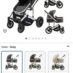 🌟 New 🌟 Infant Newborn Baby Bassinet Stroller 